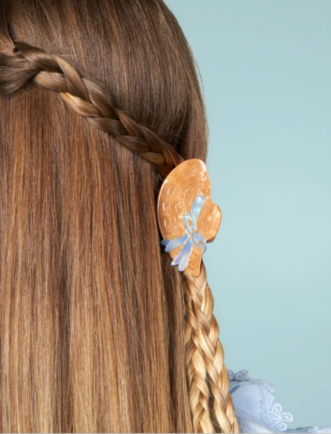 קליפס לשיער Straw Hat