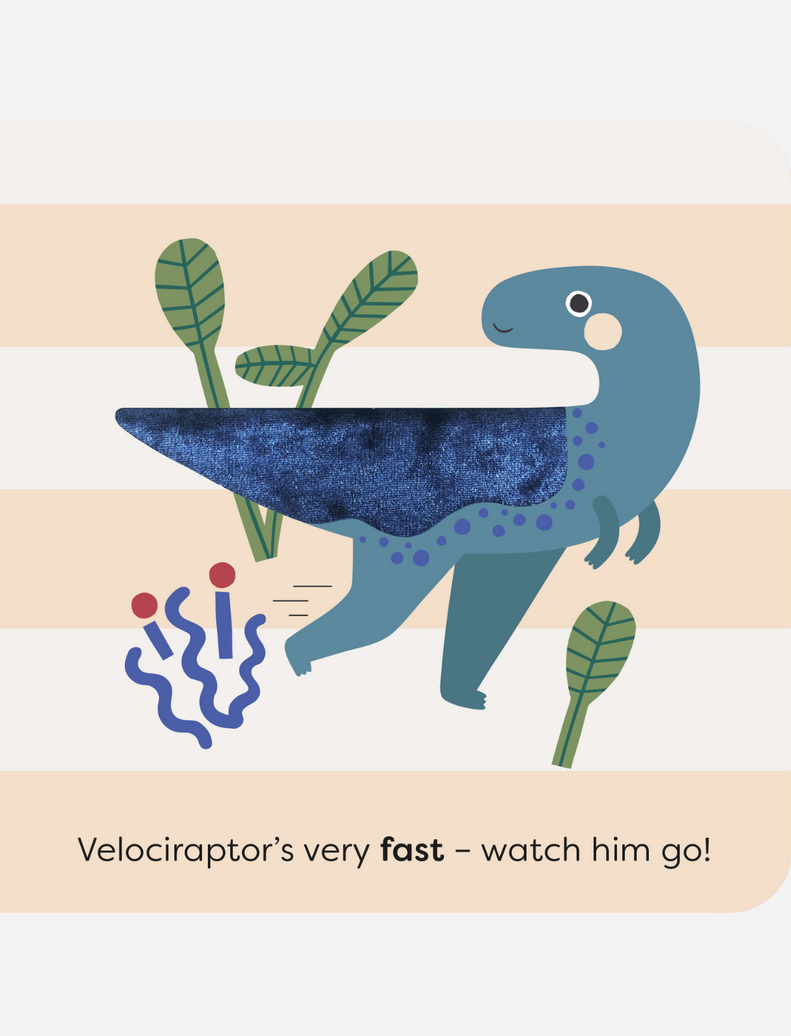 ספר סנסורי MiniTouch: Dinosaurs