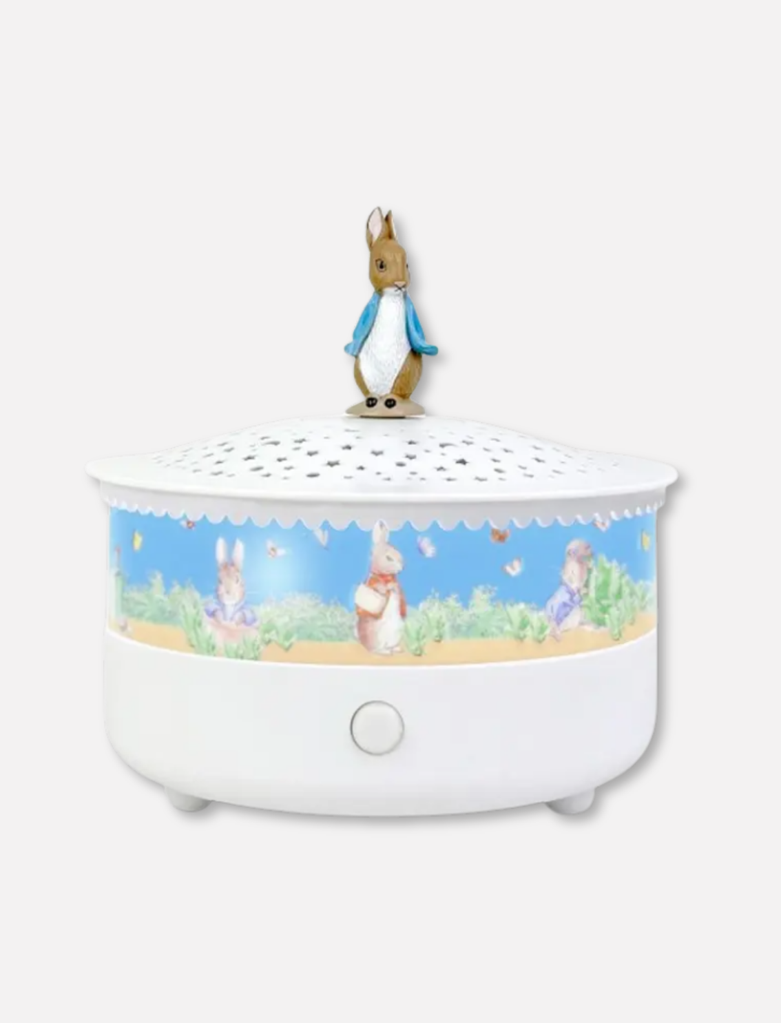 מנורה מנגנת ומקרן כוכבים Peter Rabbit