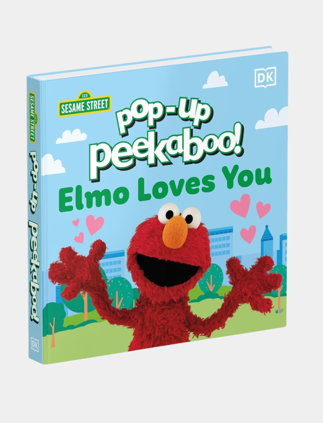 ספר פופ אפ: Peekaboo! Elmo Loves You