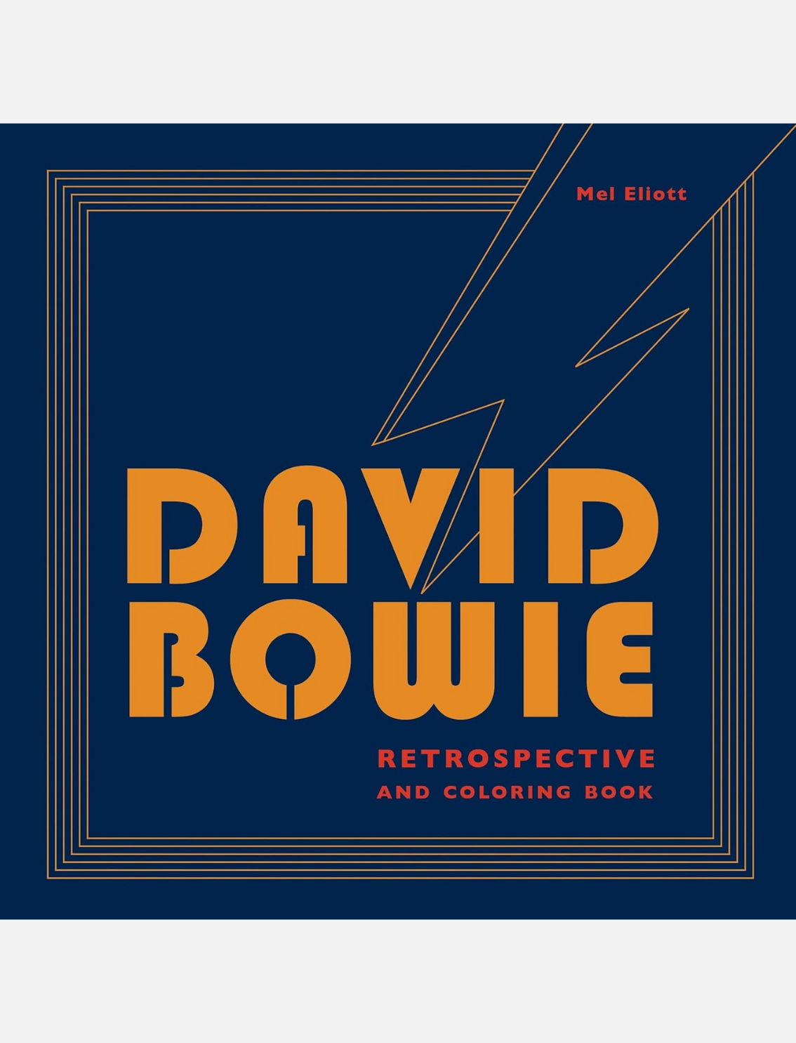 ספר צביעה David Bowie Retrospective
