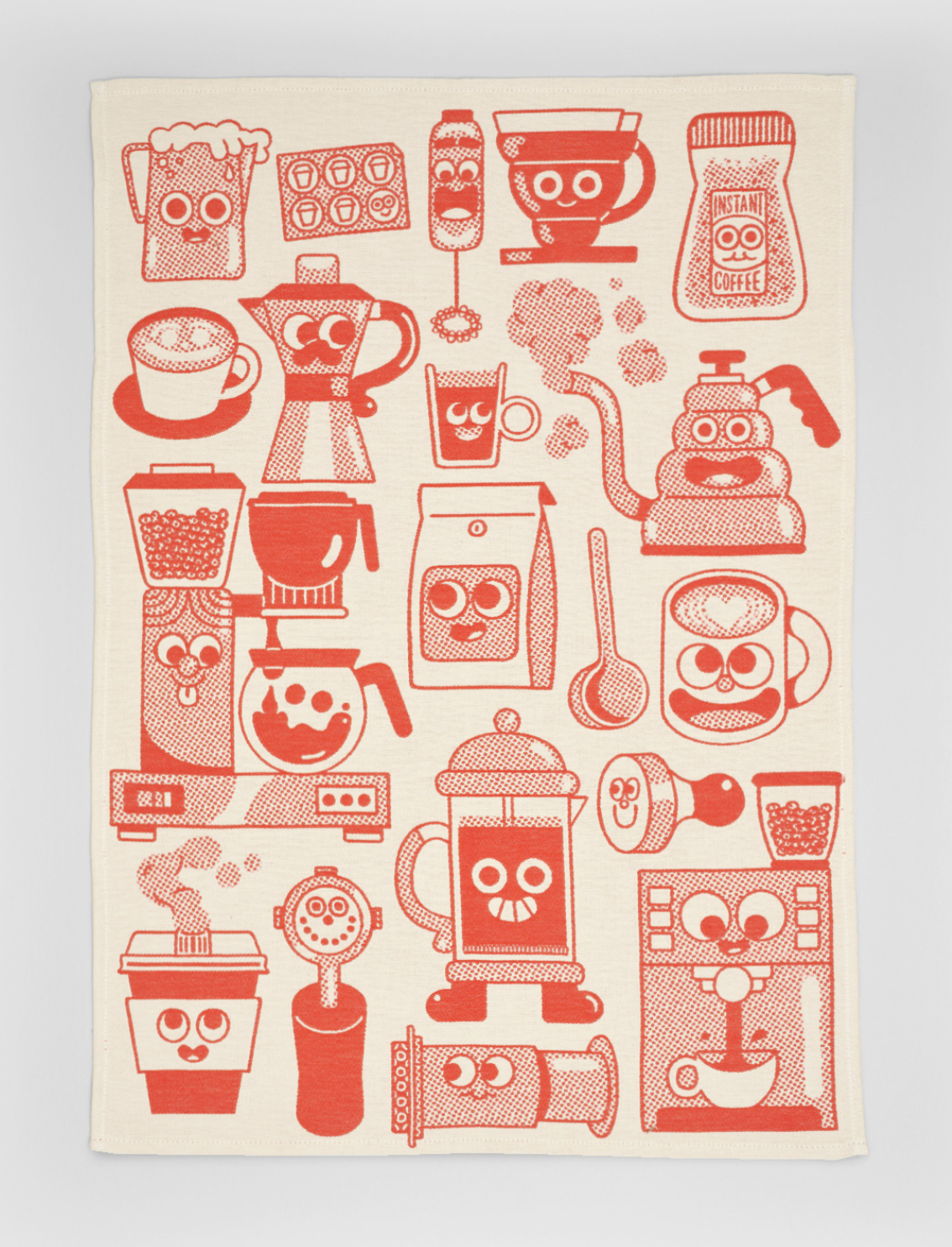 מגבת מטבח/פרינט לתליה Coffee Time