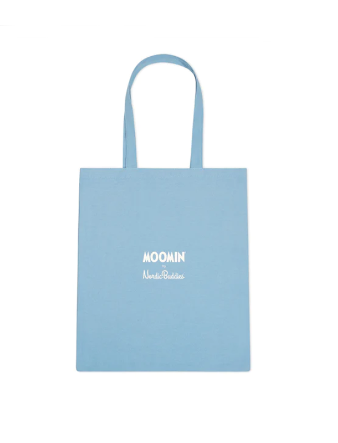 Moomin Light Blue Cotton Tote Bag Hattifatteners