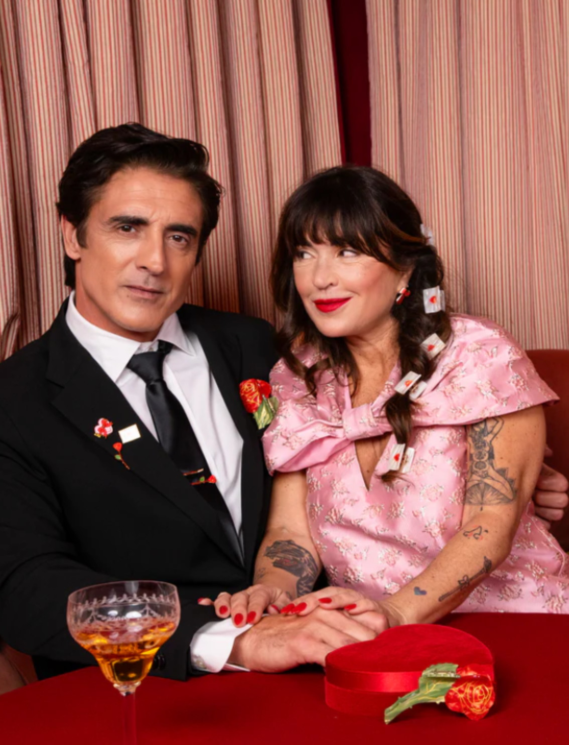 מיני קליפס לשיער Love Letter