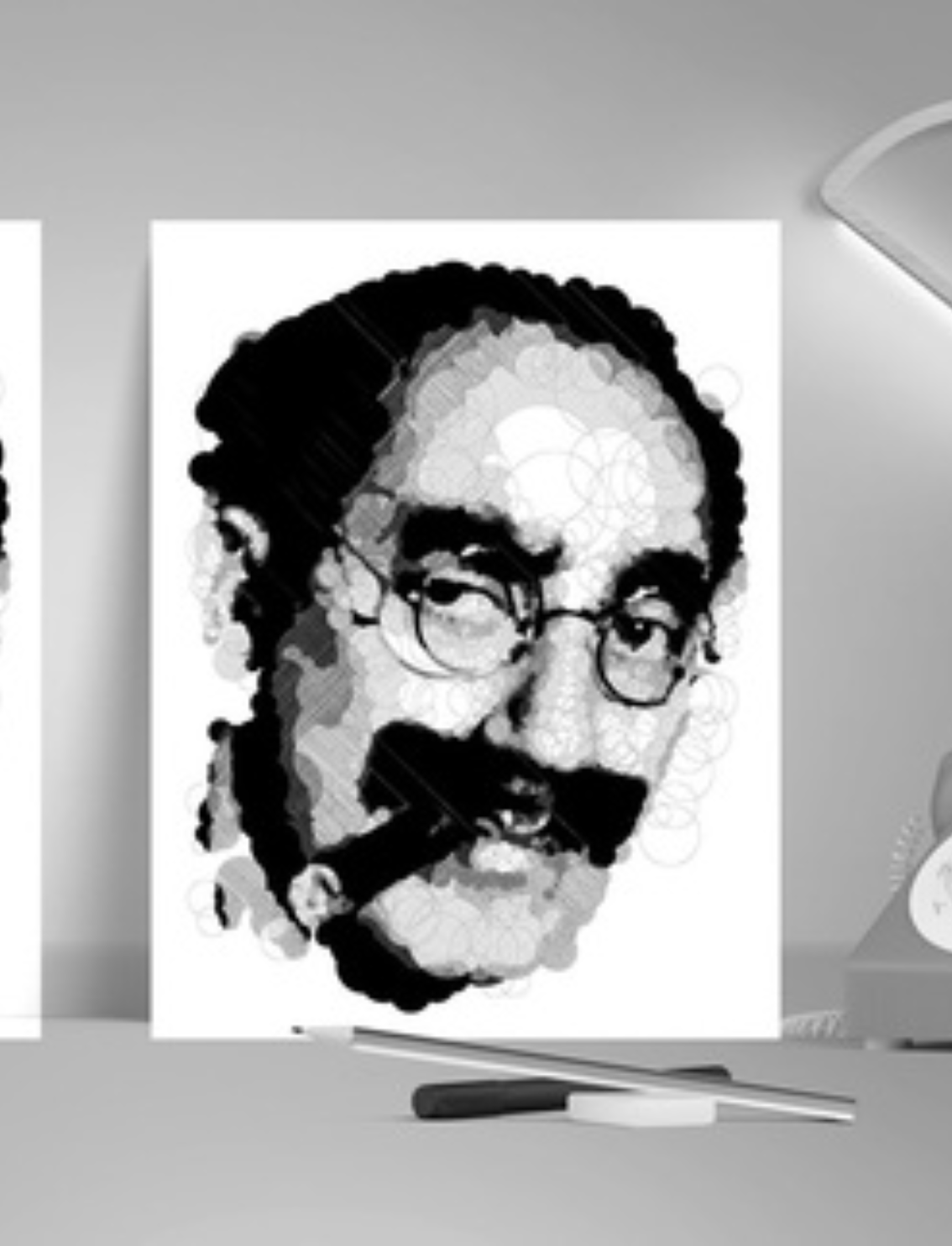 חוברת צביעה Querkles: Icons