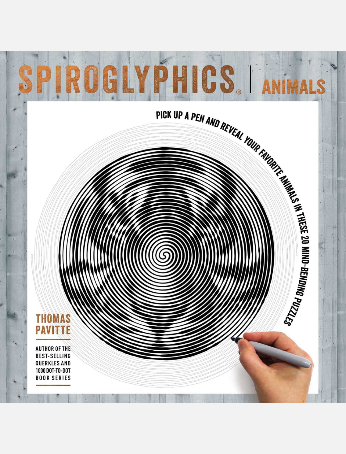 ספר צביעה Spiroglyphics Animals