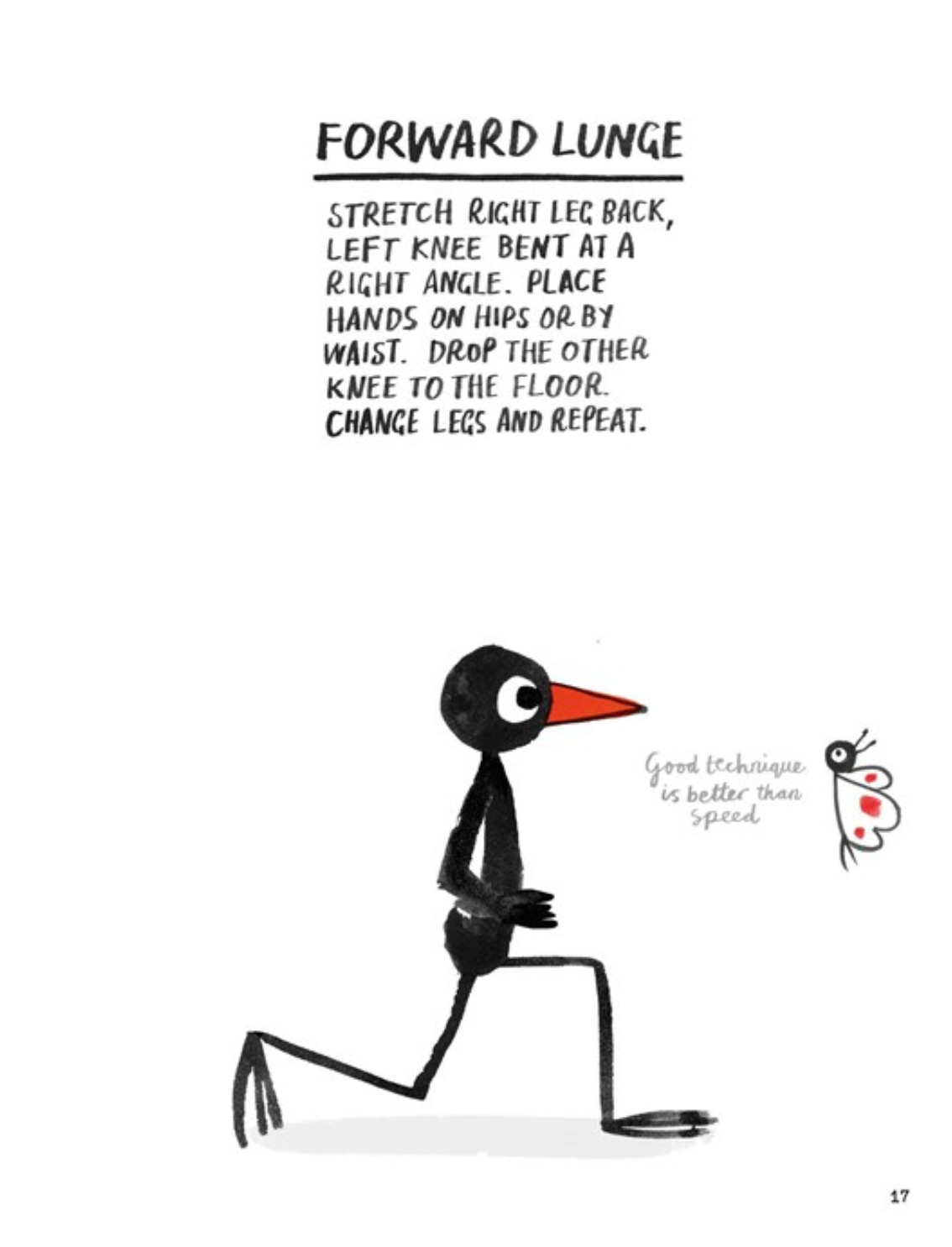 ספר התעמלות How to Be a Fit Bird