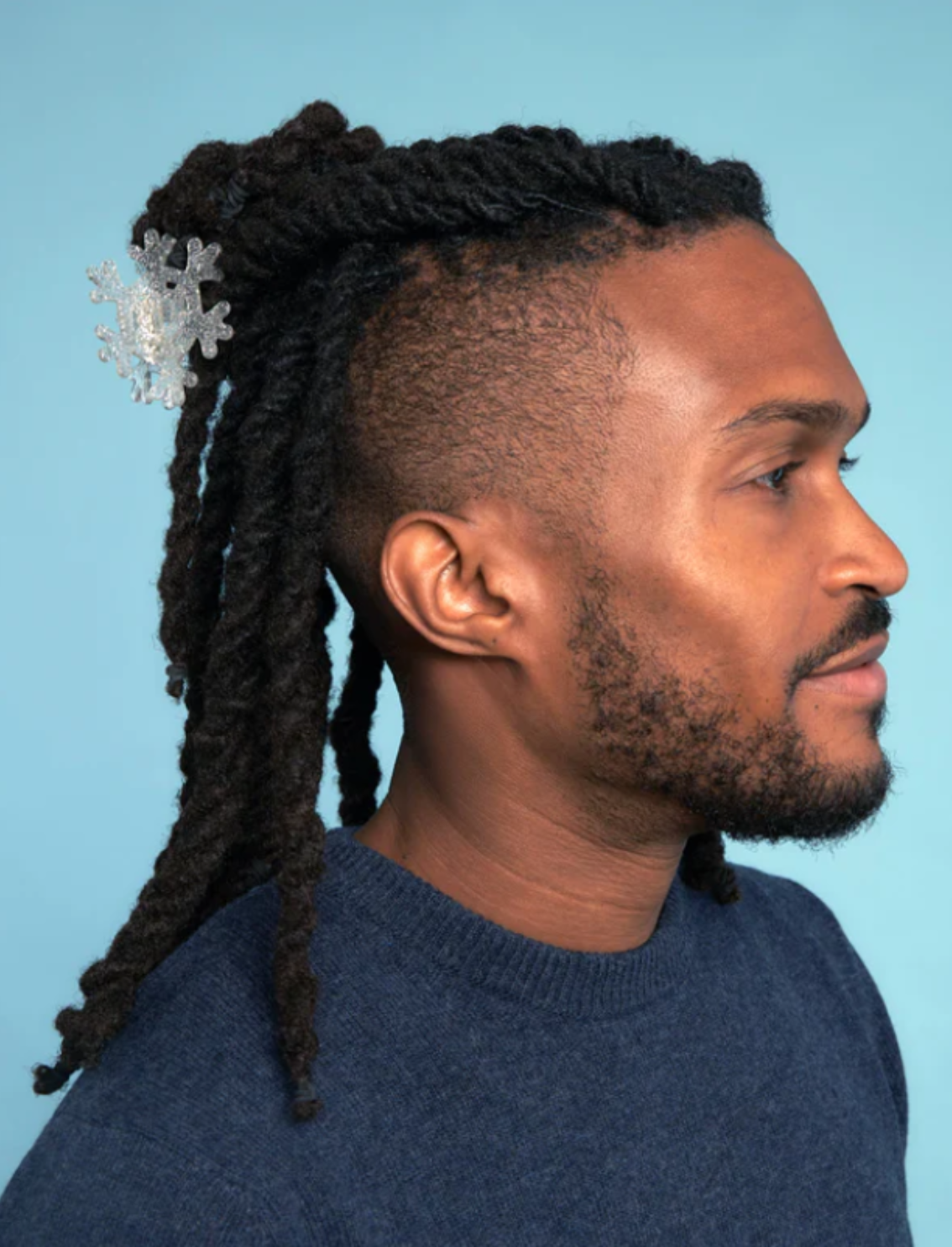 קליפס לשיער Snow Flake