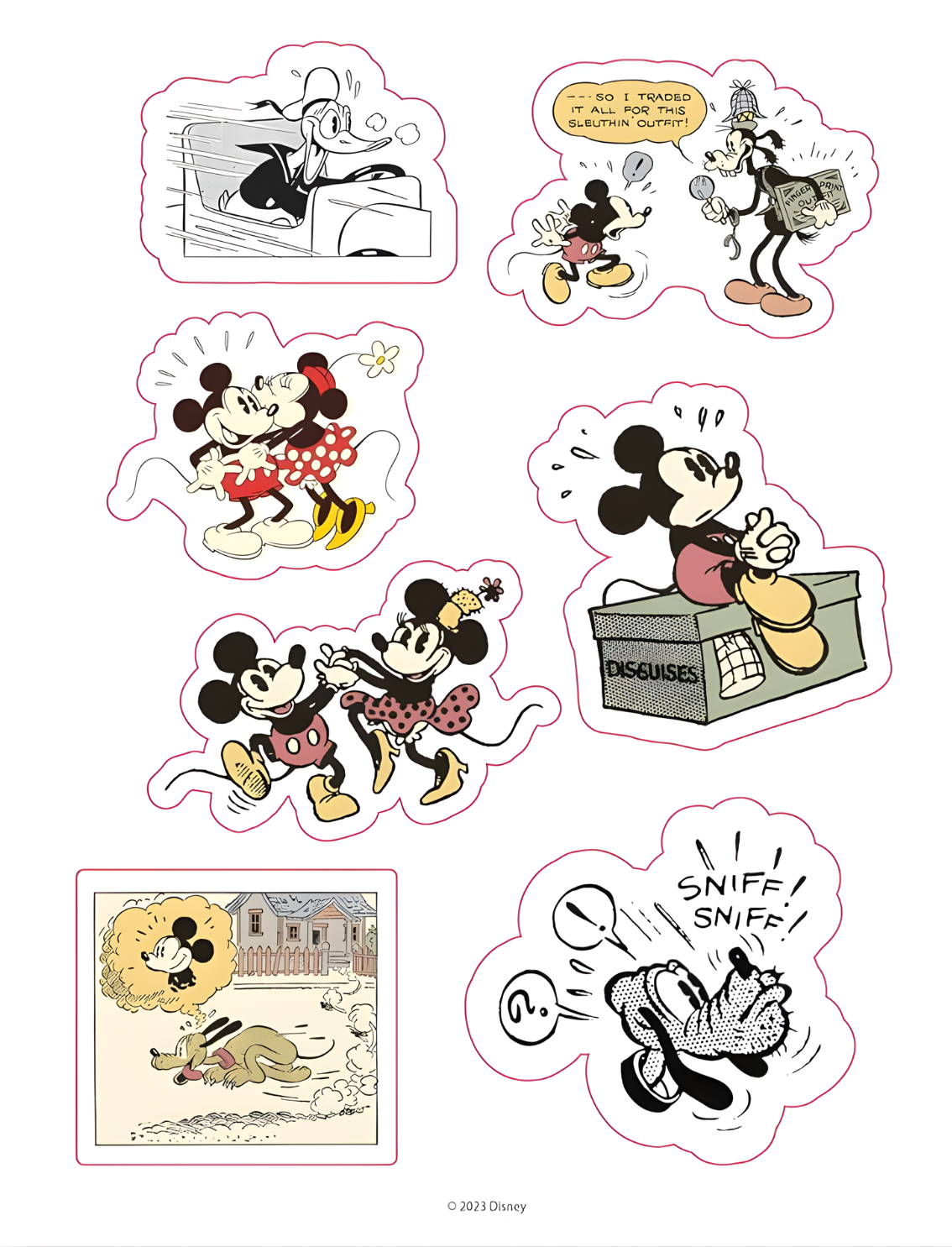 ספר מדבקות: The Disney Sticker Anthology