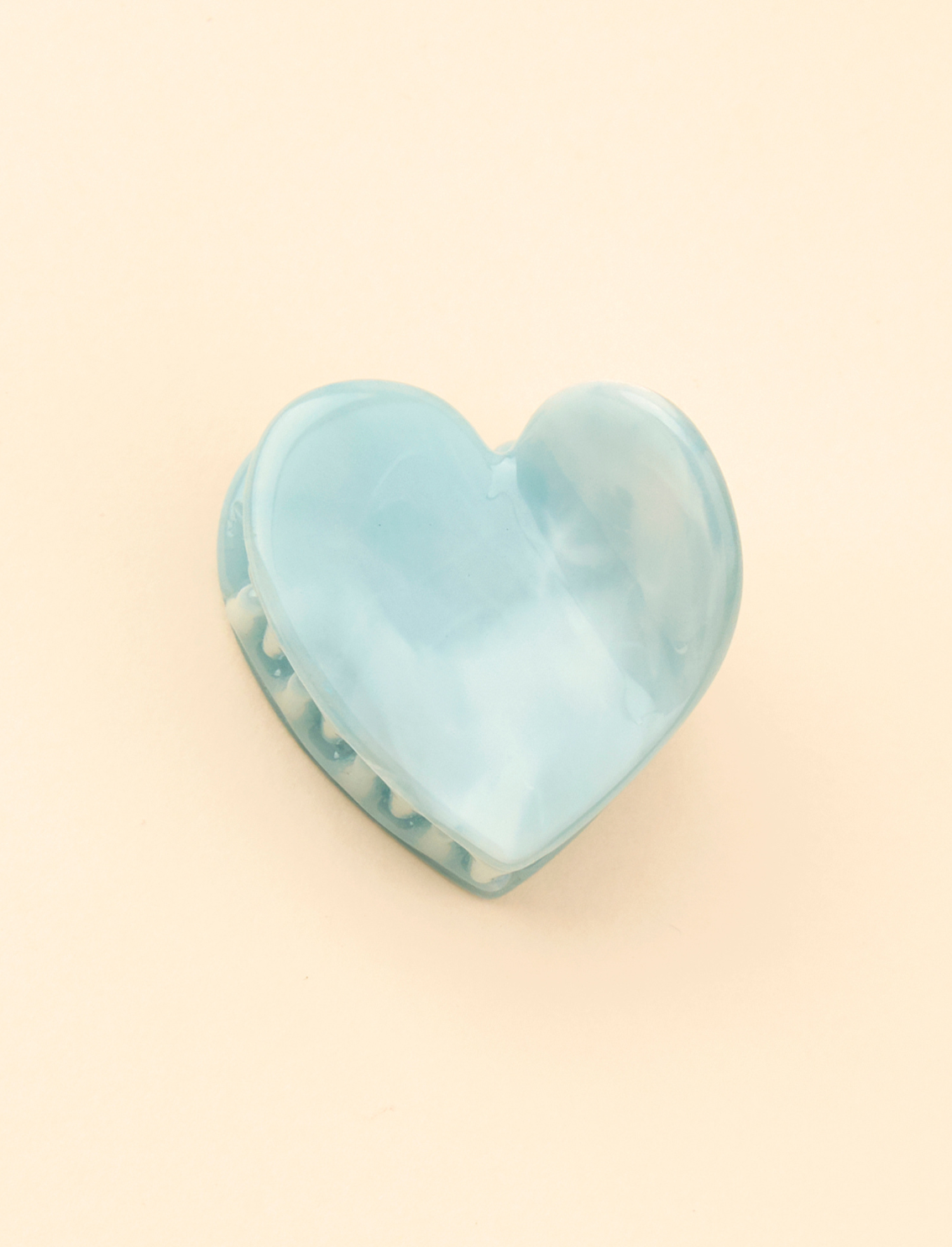 מיני קליפס לשיער Blue Heart