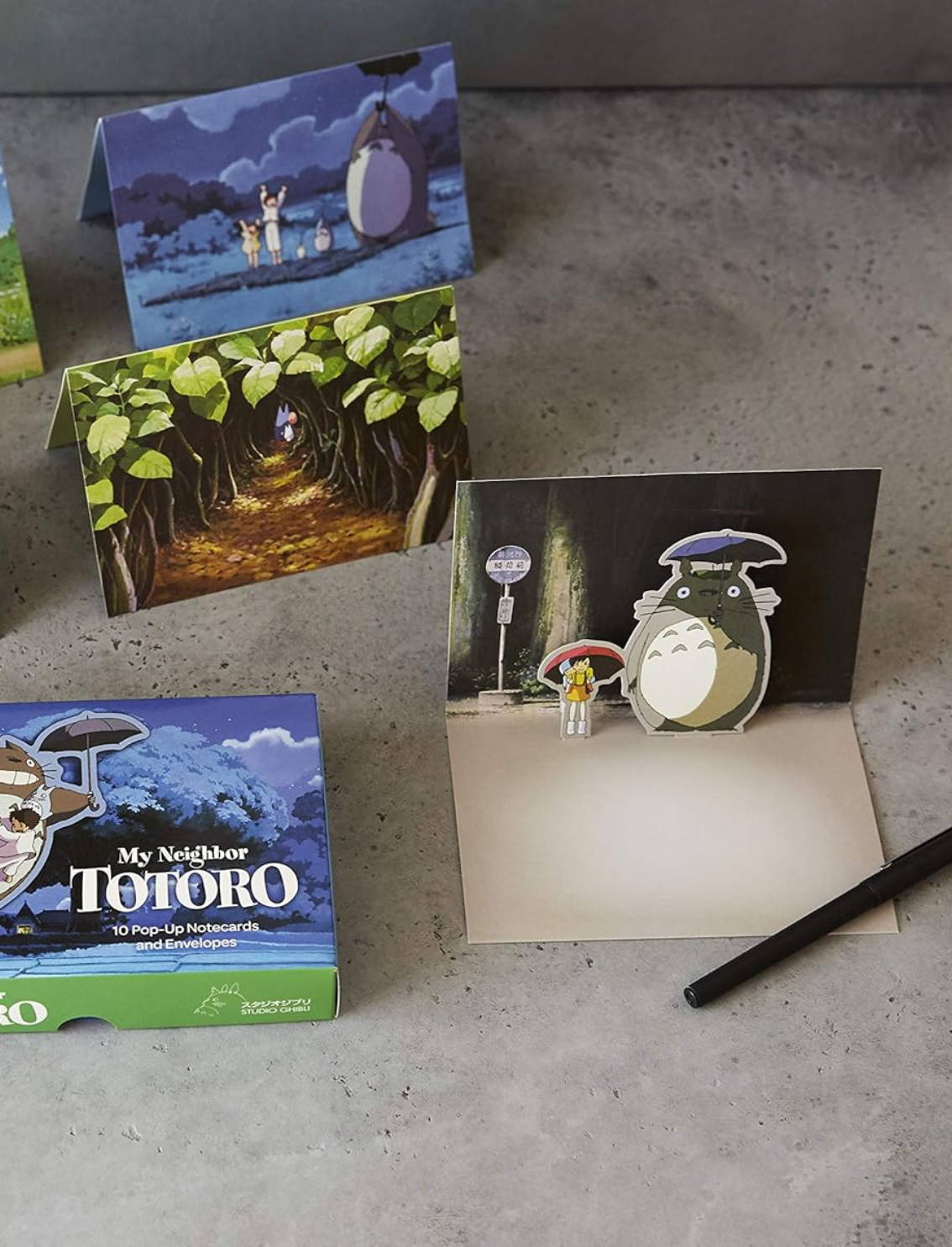 מארז כרטיסי פופ אפ My Neighbor Totoro