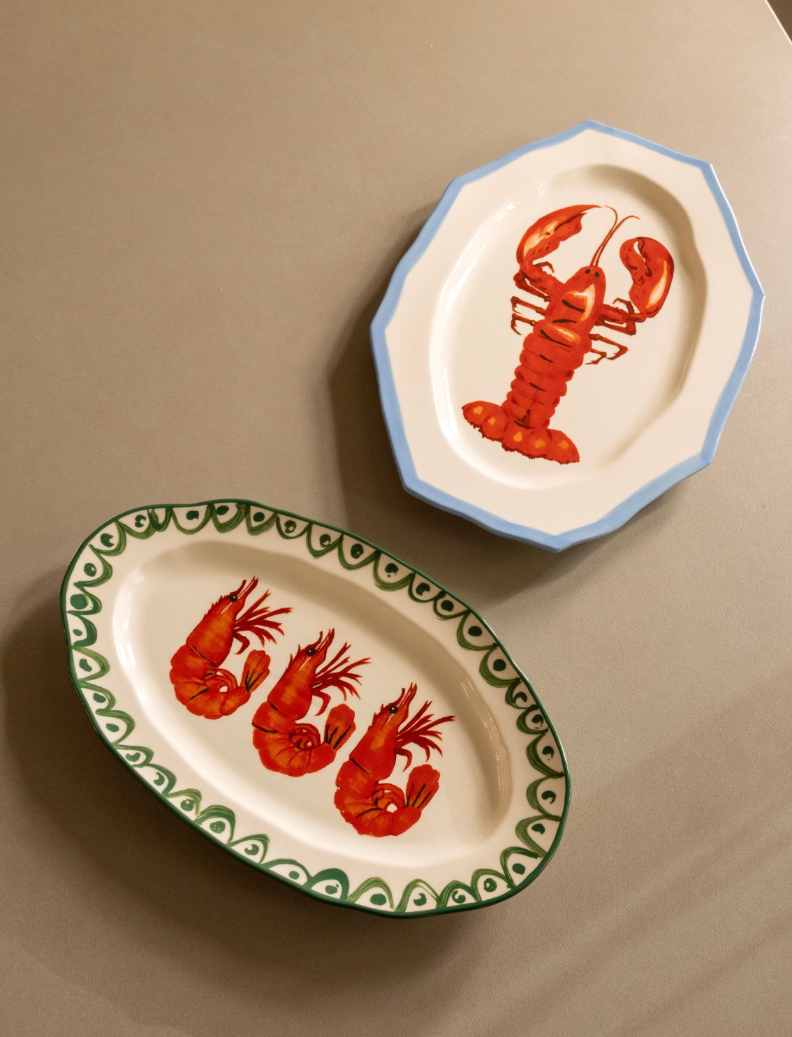 צלחת הגשה Lobster