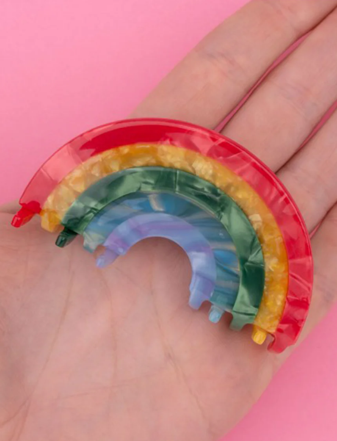 קליפס לשיער Rainbow
