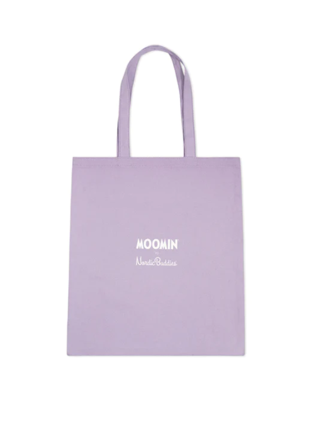 Moomin Purple Cotton Tote Bag Snork Back