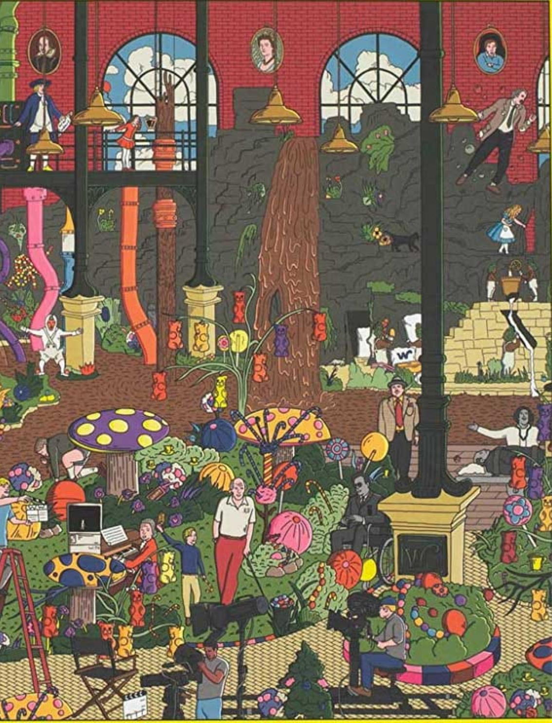 פאזל 1000 חלקים Inside the Chocolate Factory