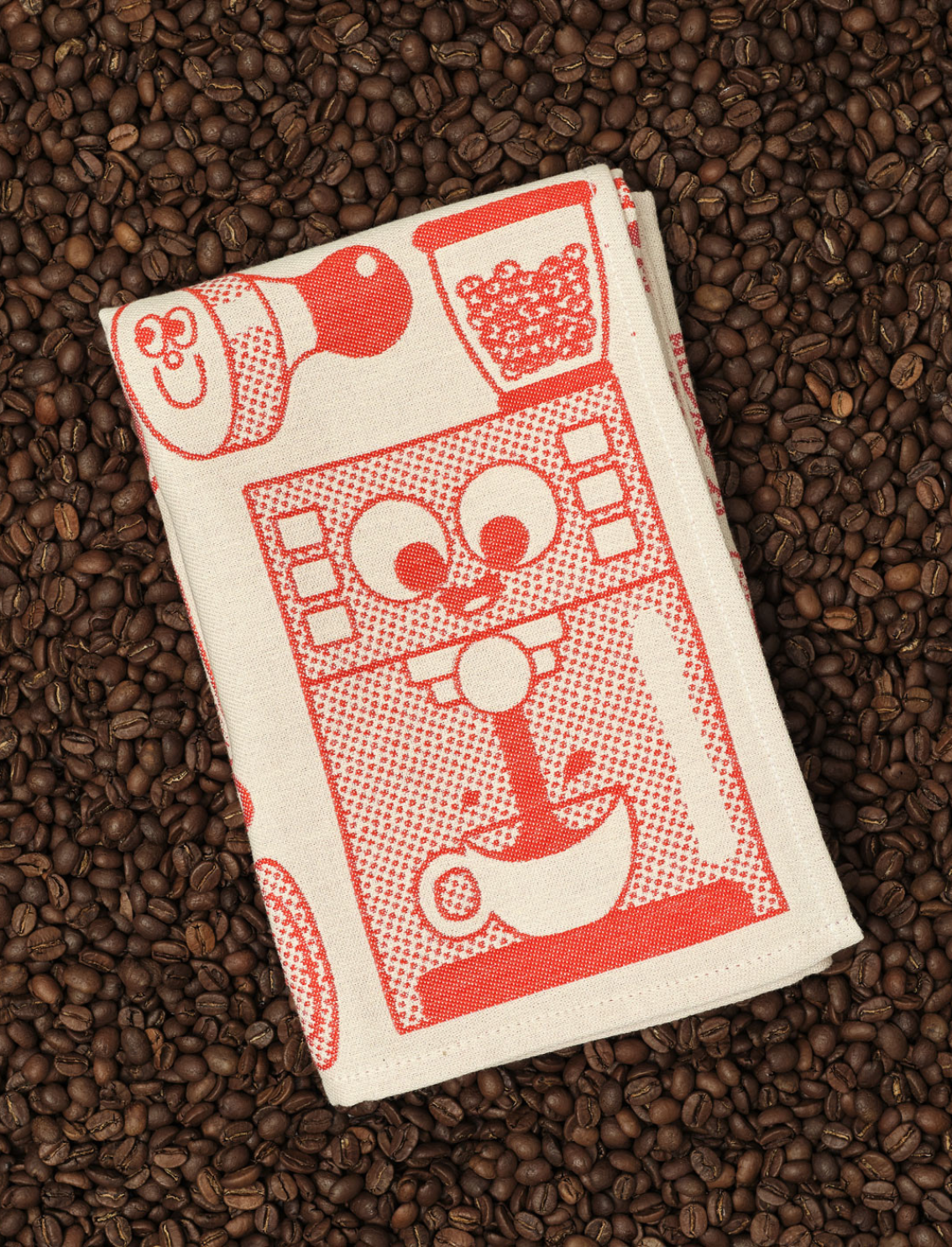 מגבת מטבח/פרינט לתליה Coffee Time