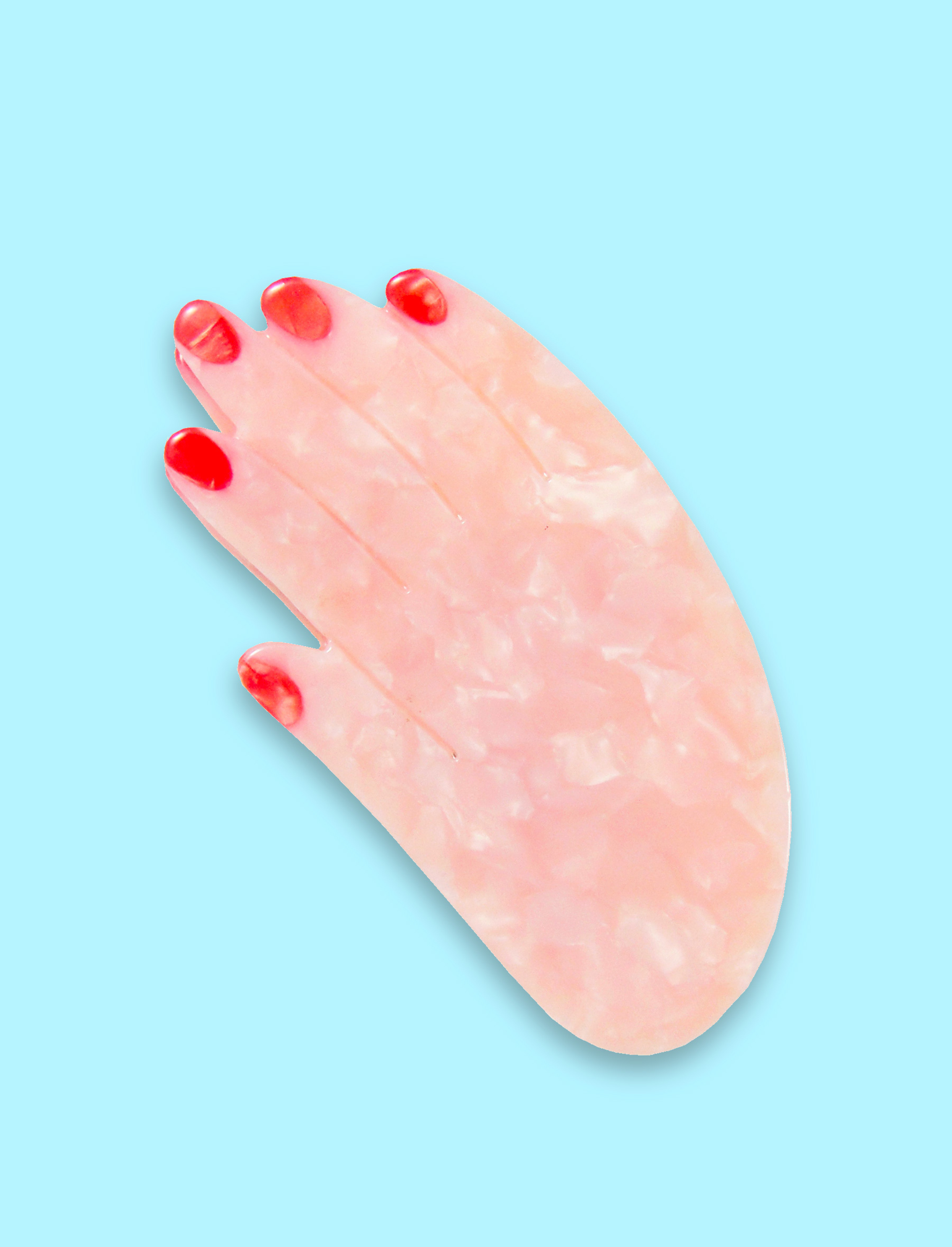 קליפס לשיער White Hand