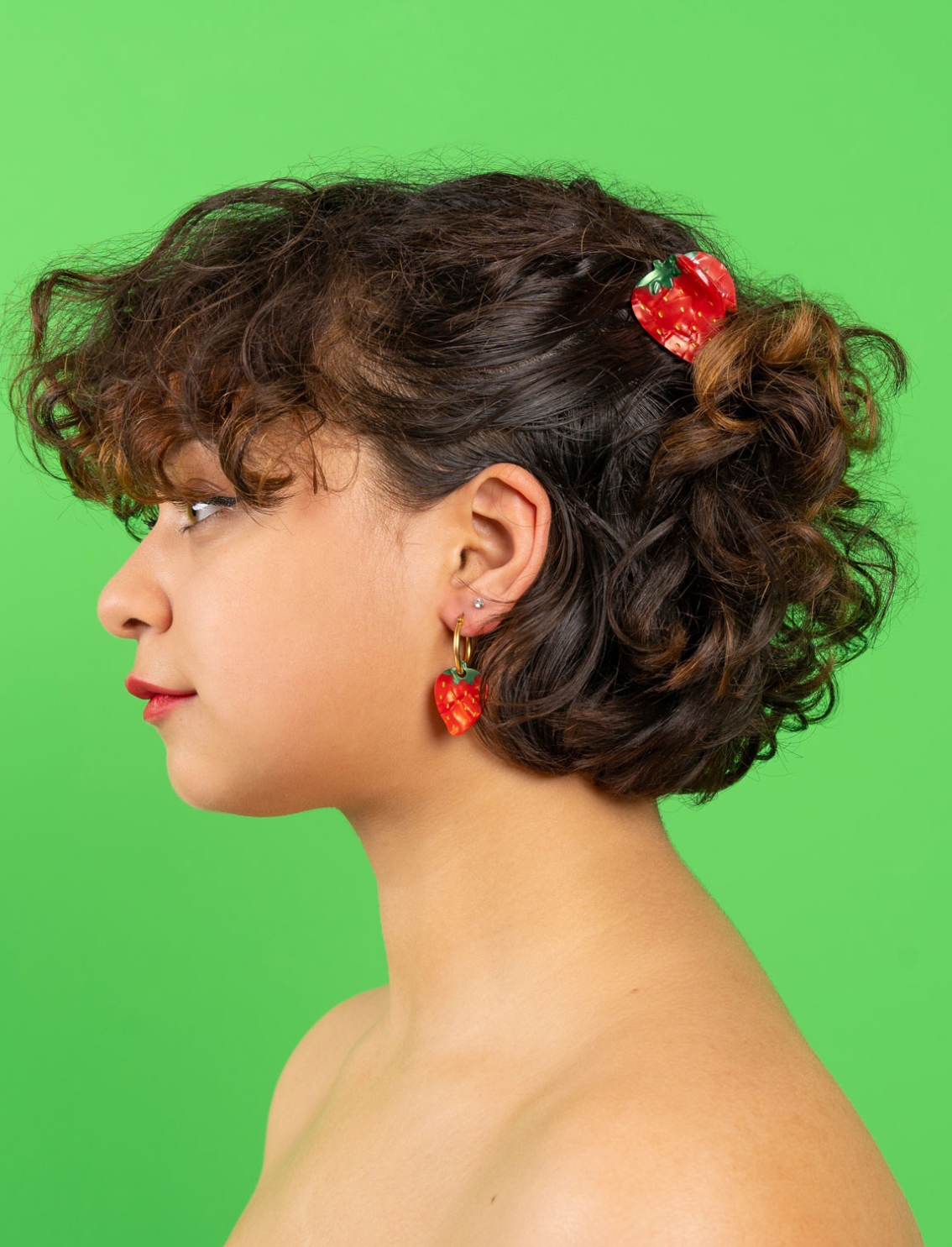 קליפס לשיער Strawberry