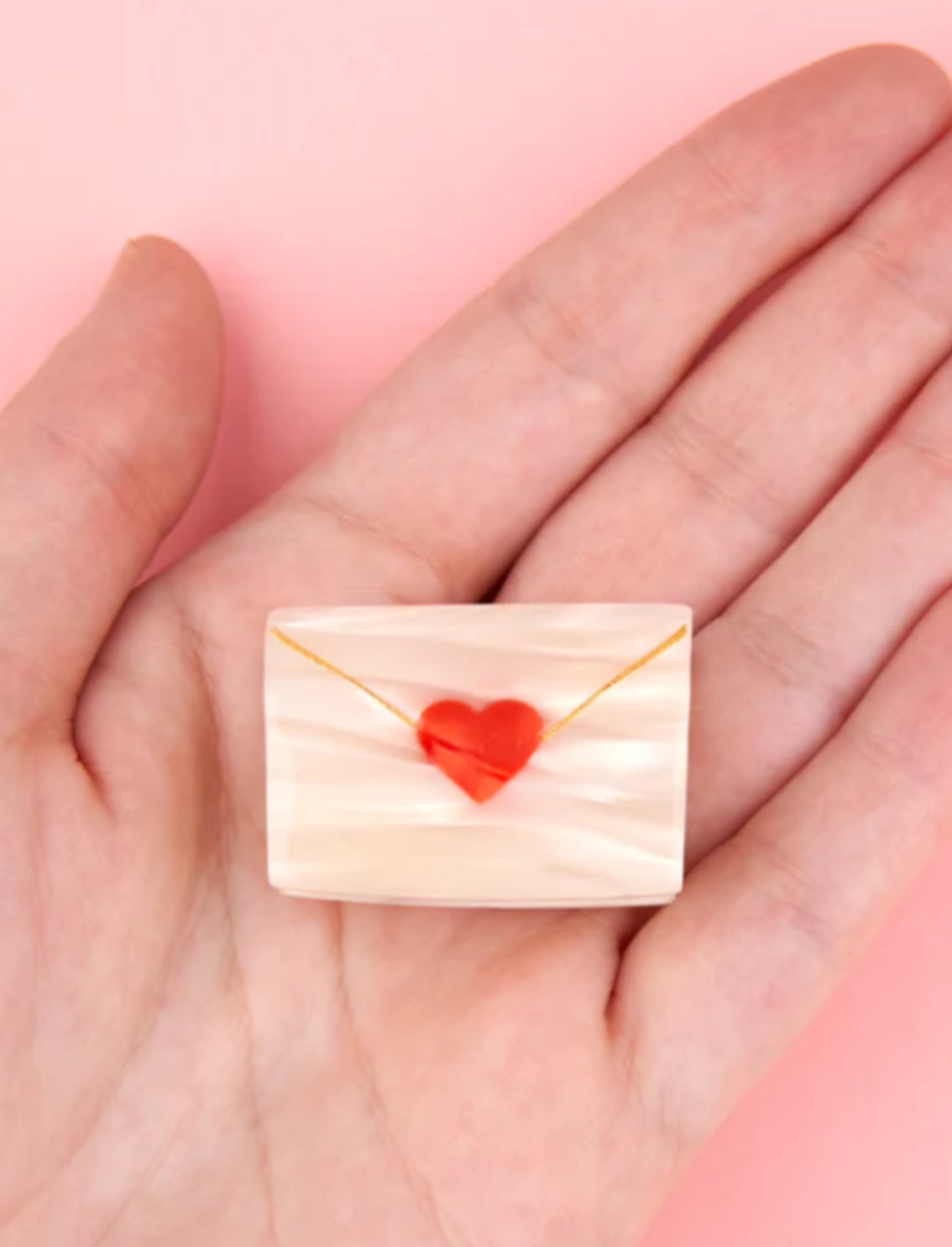 מיני קליפס לשיער Love Letter