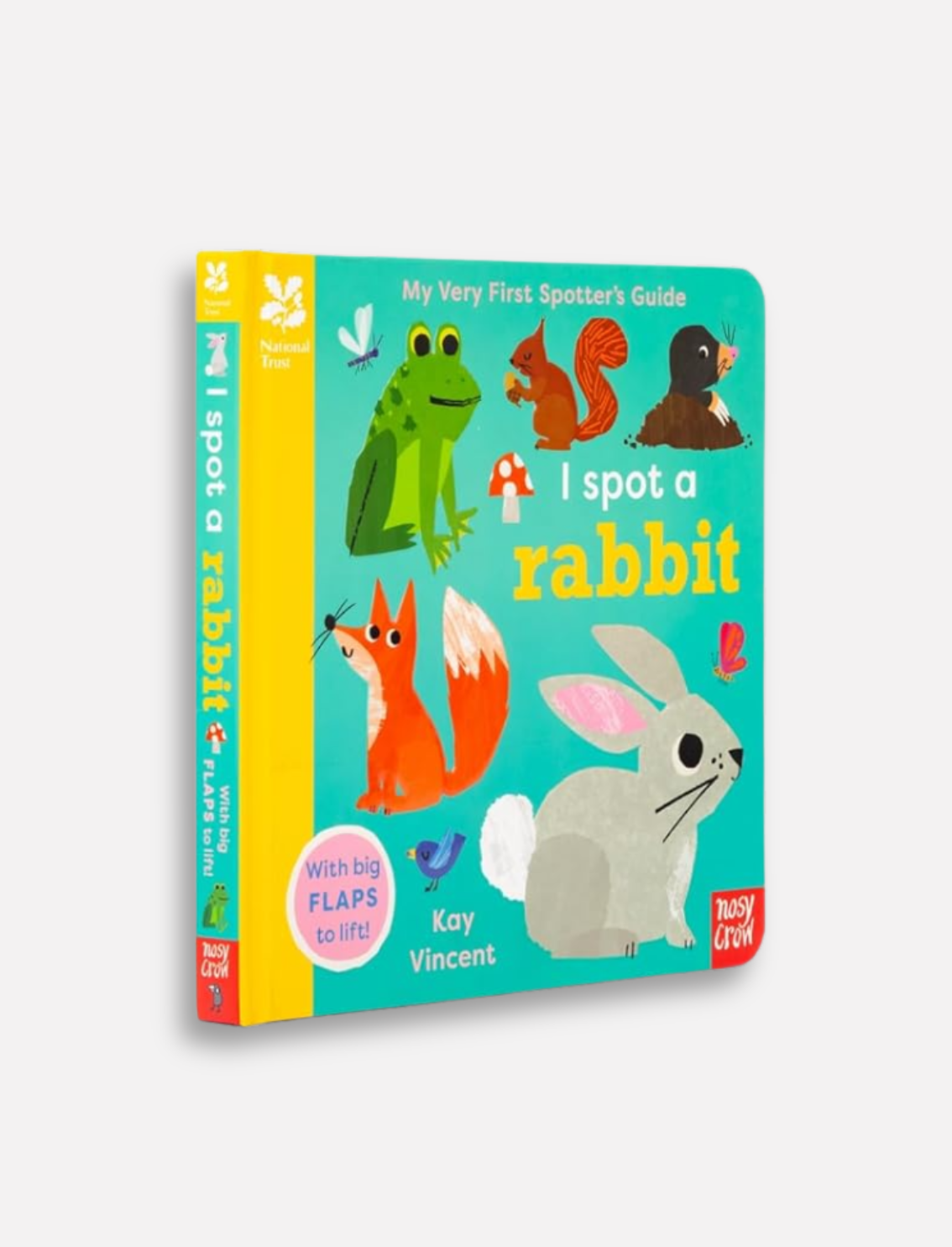 ספר אינטראקטיבי I Spot A Rabbit