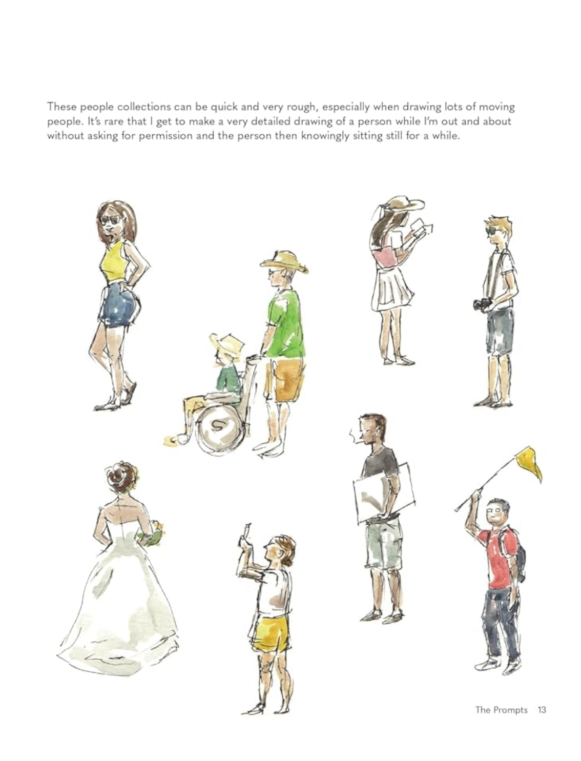 ספר יצירה: Pocket Prompts Drawing