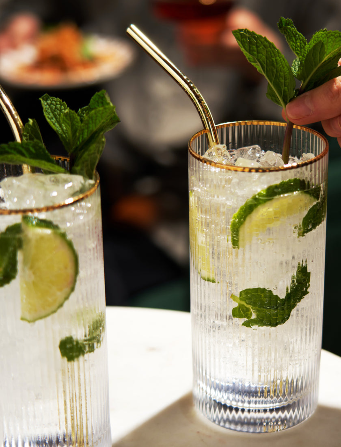 סט 2 כוסות קריסטל Meridian Highball