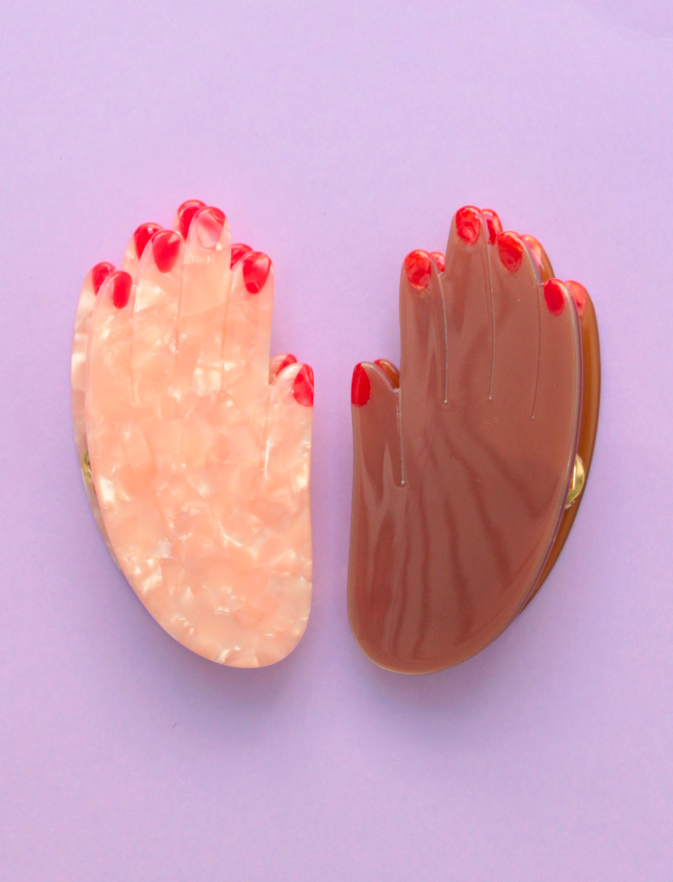 קליפס לשיער White Hand