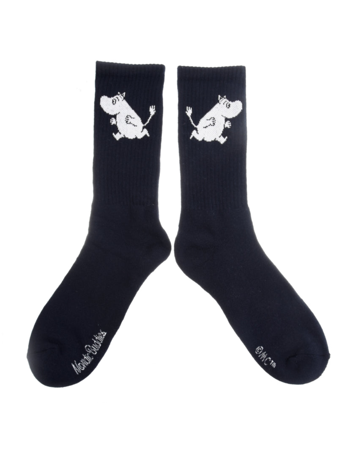 גרבי גברים רטרו Moomin Black