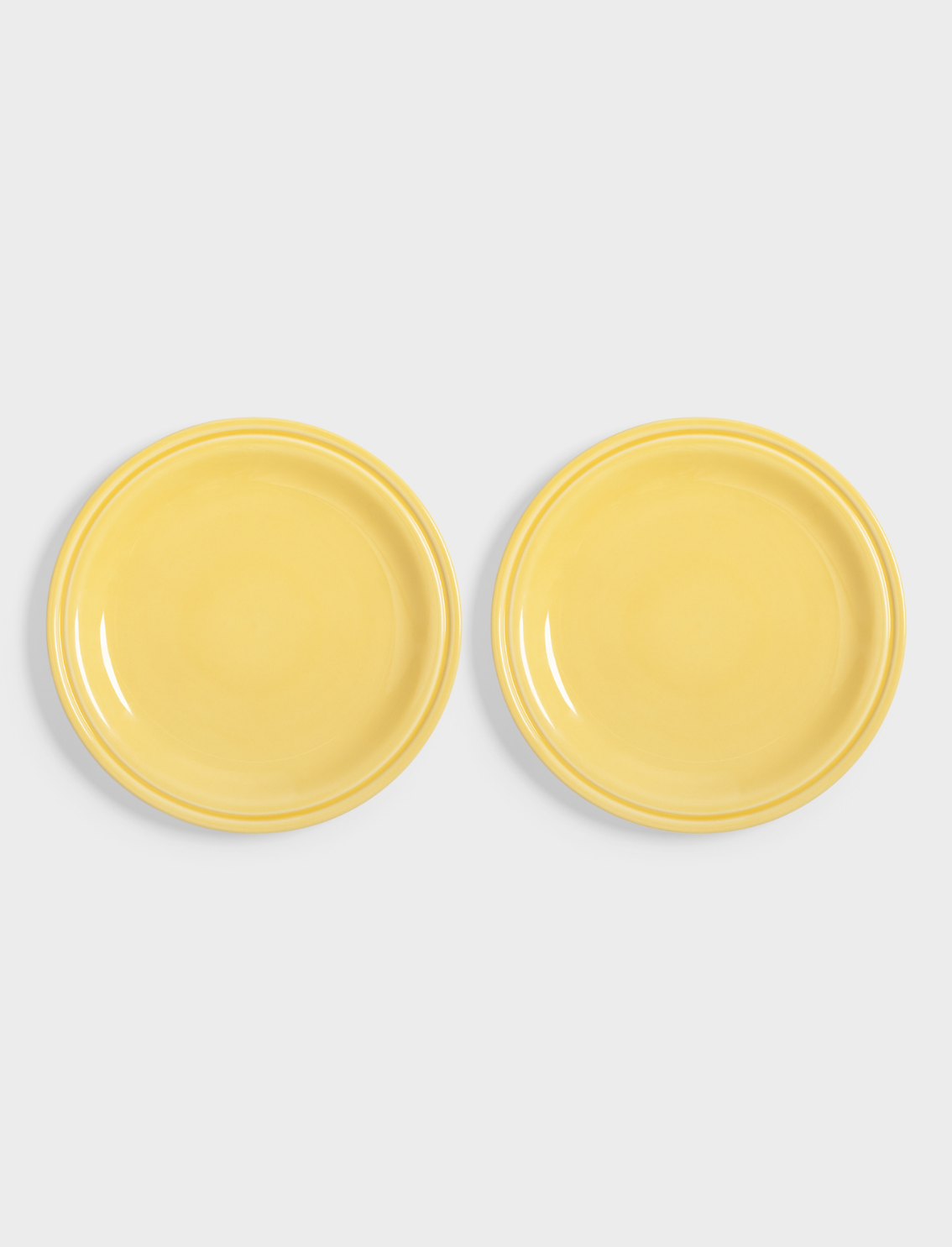 סט 2 צלחות Mochi Yellow