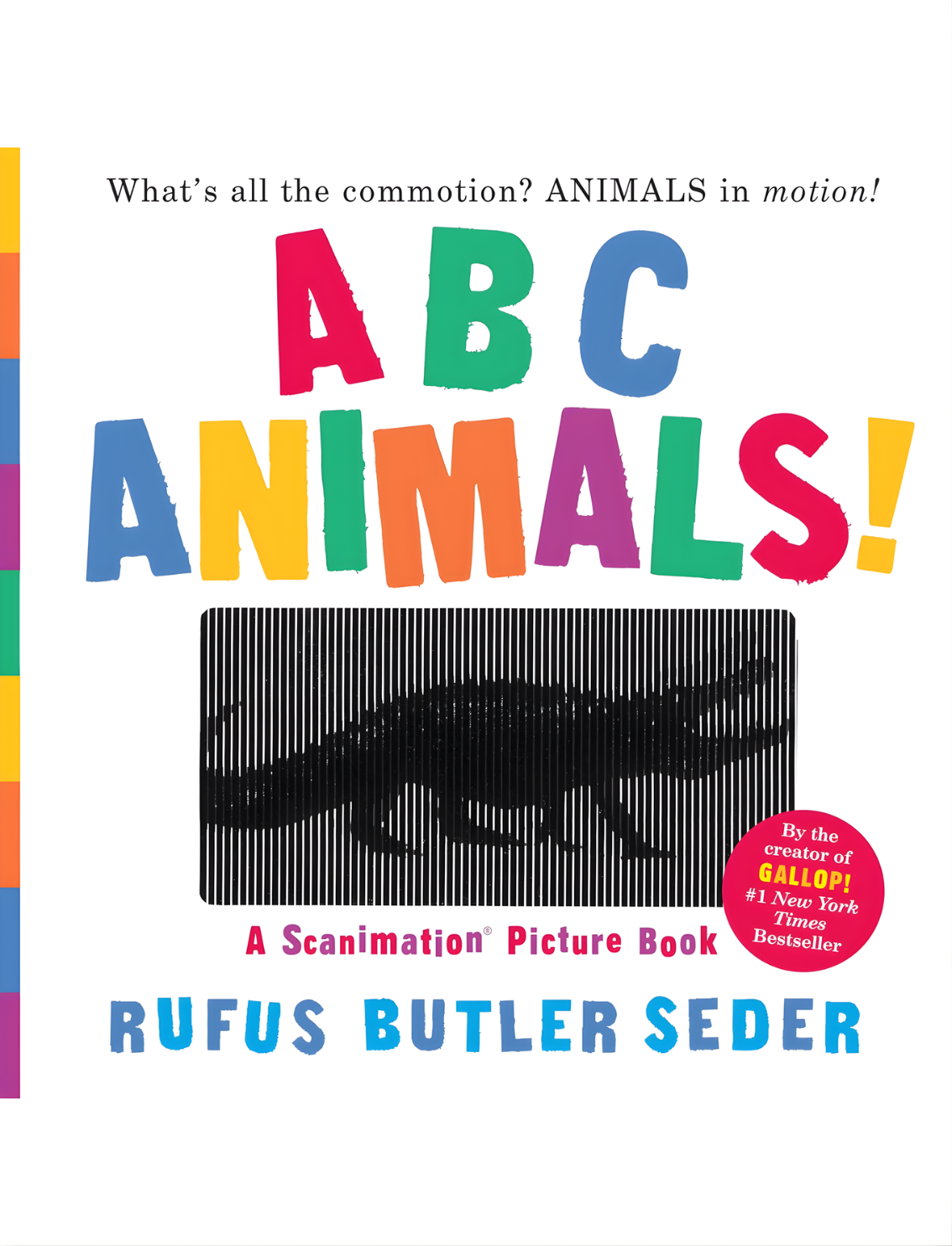 ספר סקנימציה לילדים ABC Animals!