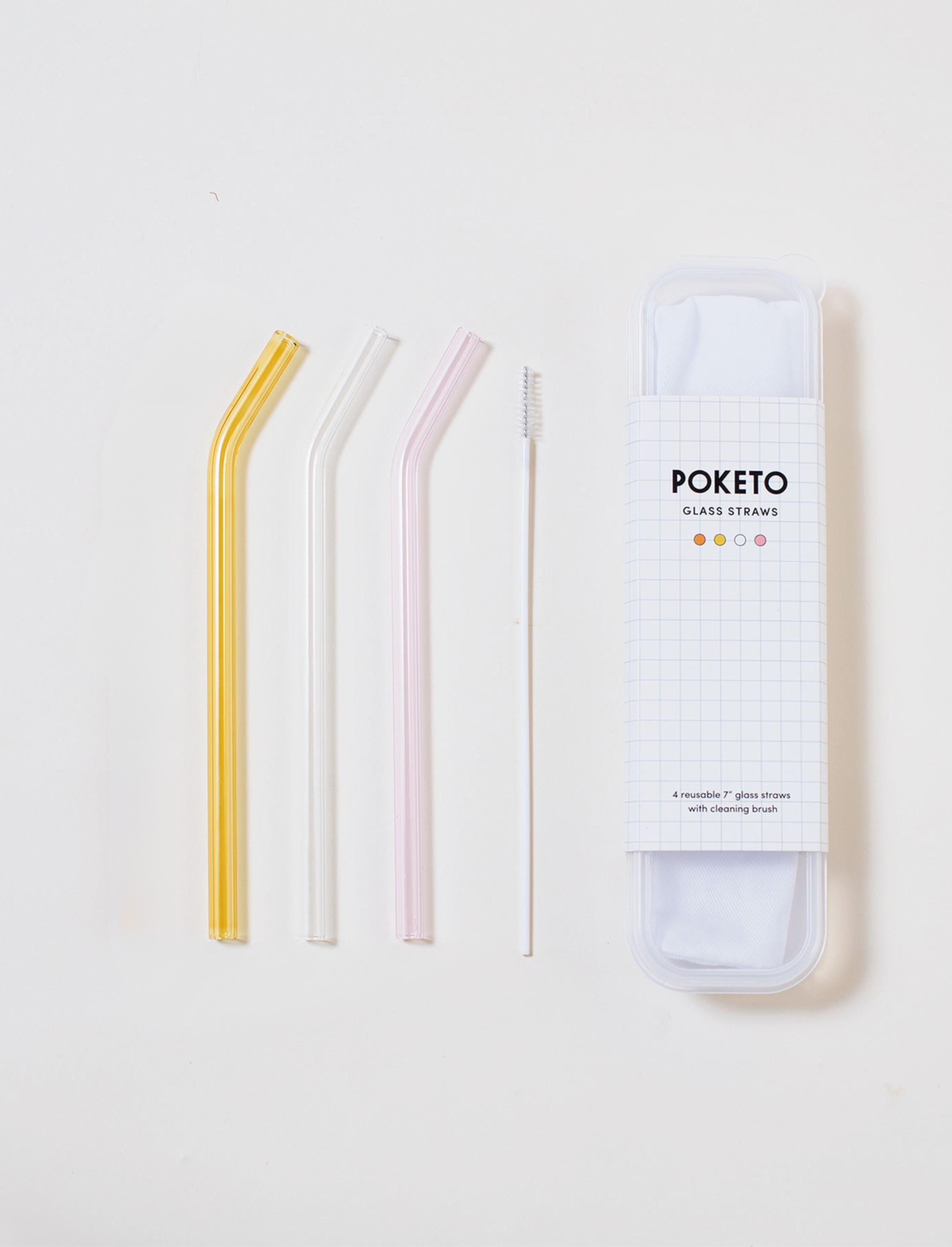 Almost Perfect - סט 3 Glass Sraws