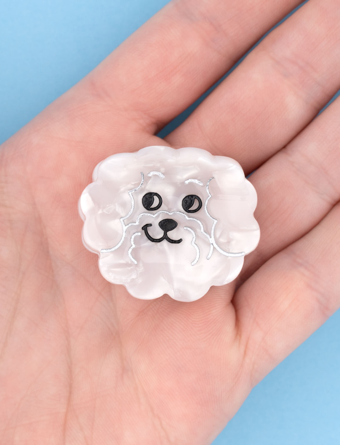 מיני קליפס לשיער Bichon