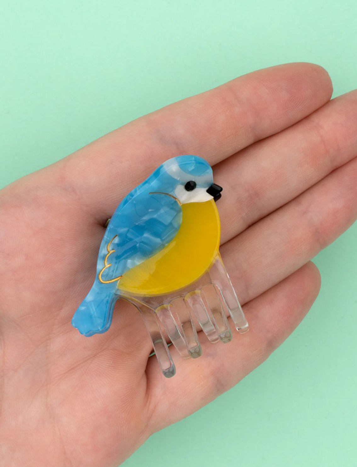 מיני קליפס לשיער Bird