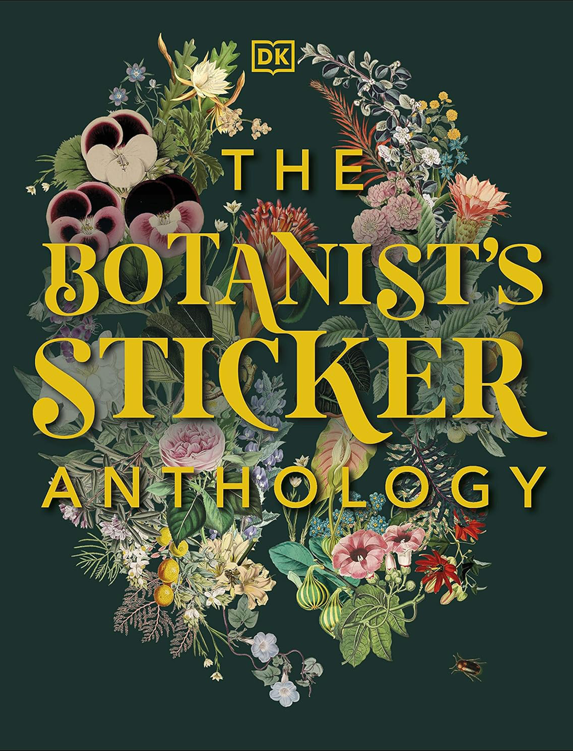 ספר מדבקות: The Botanist's Sticker Anthology