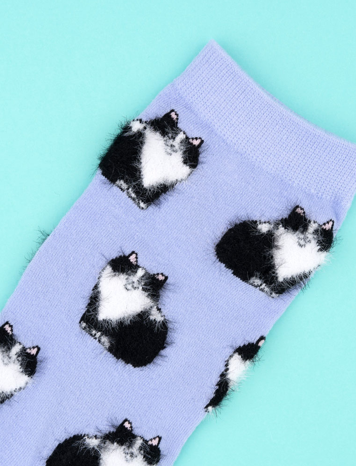 גרבי כותנה Black & White Cat