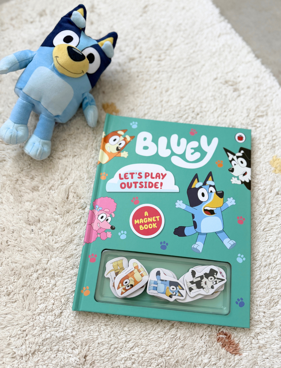 ספר מגנטים Bluey