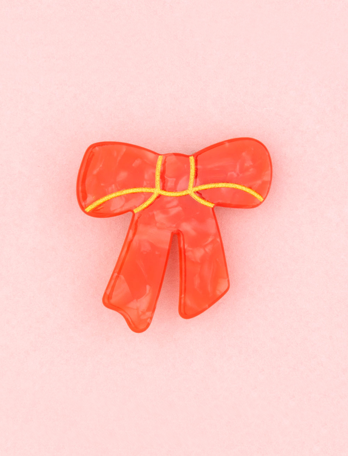 סיכה לשיער Red Bow