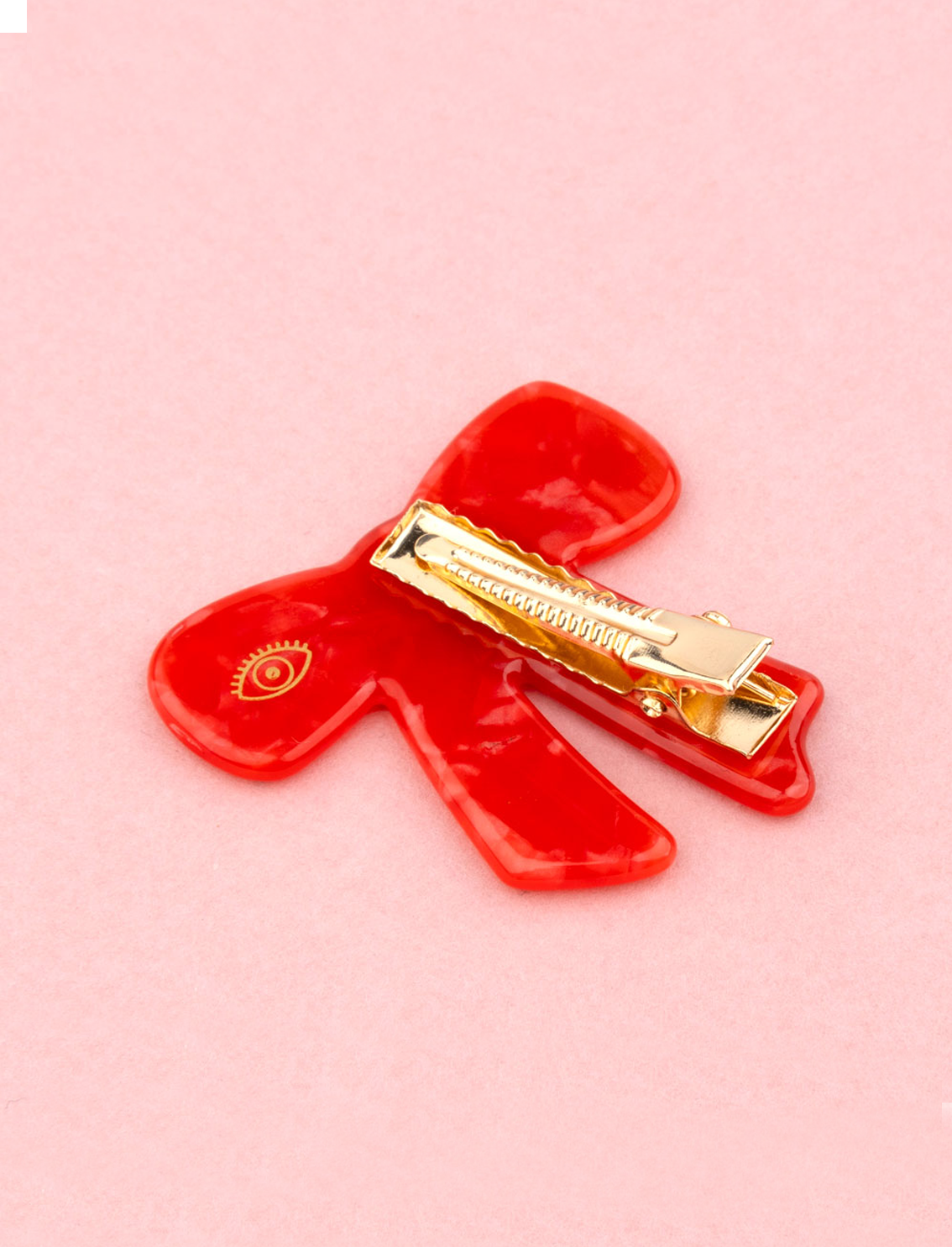 סיכה לשיער Red Bow