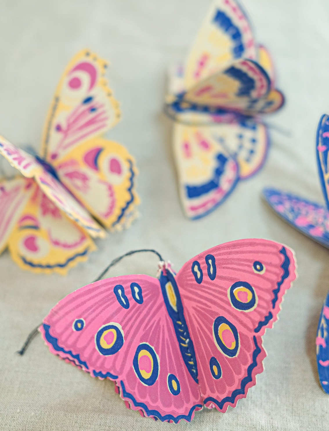 קישוטי נייר לתלייה Butterflies