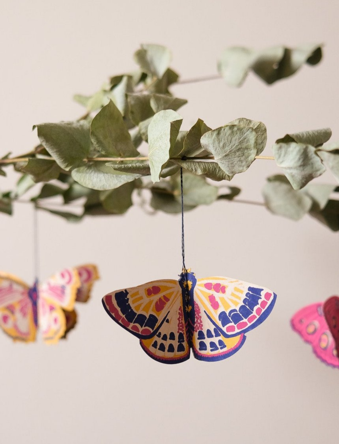 קישוטי נייר לתלייה Butterflies