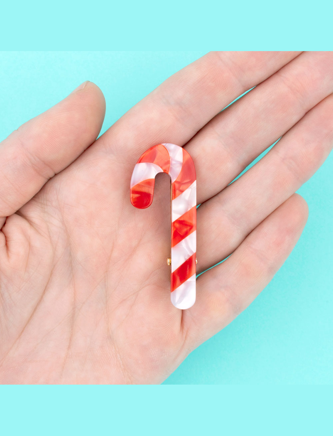 סיכה לשיער Candy Cane