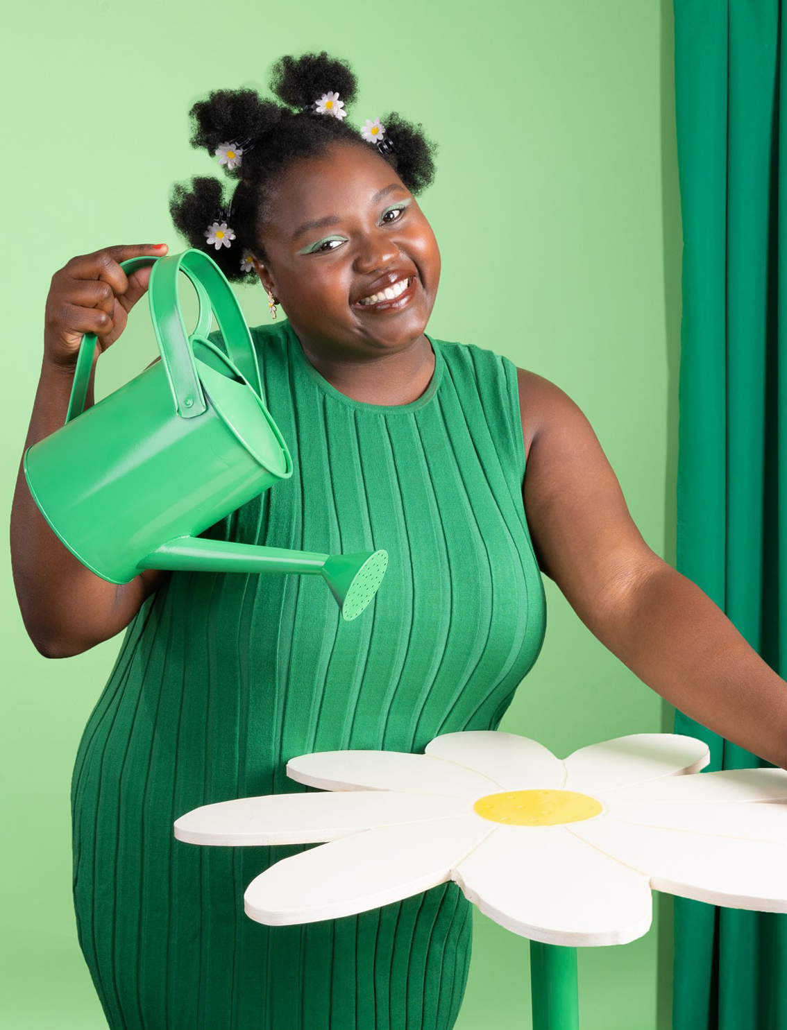 מיני קליפס לשיער Daisy