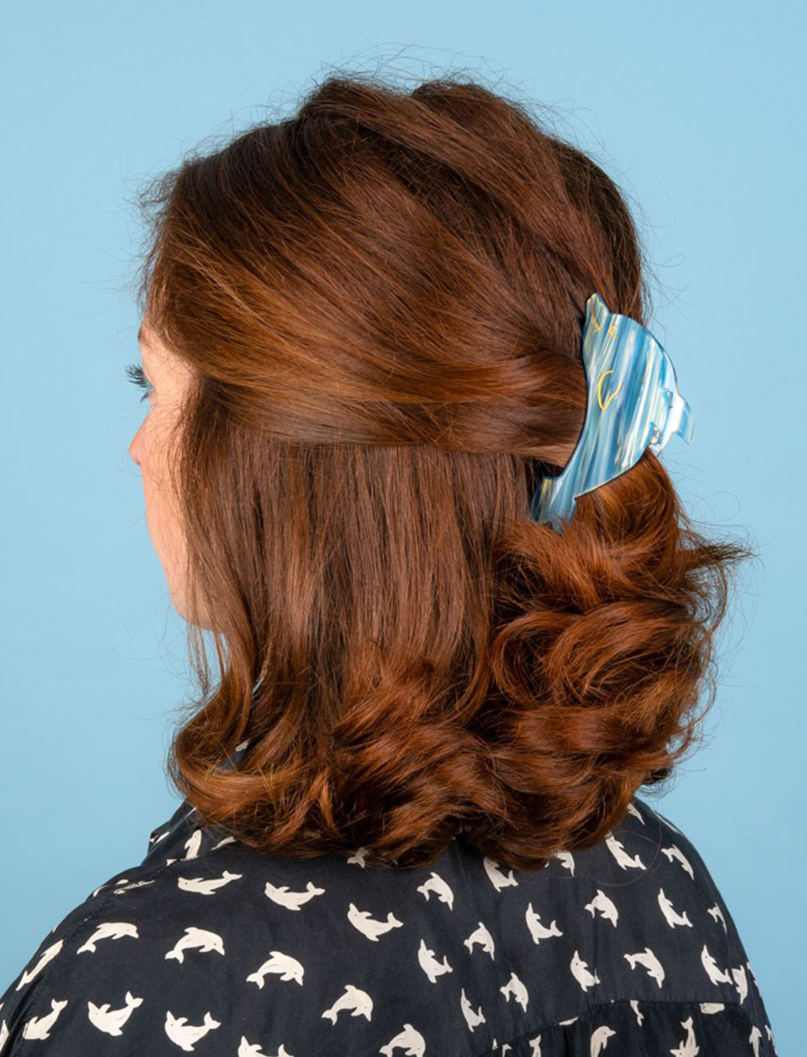 קליפס לשיער Dolphin