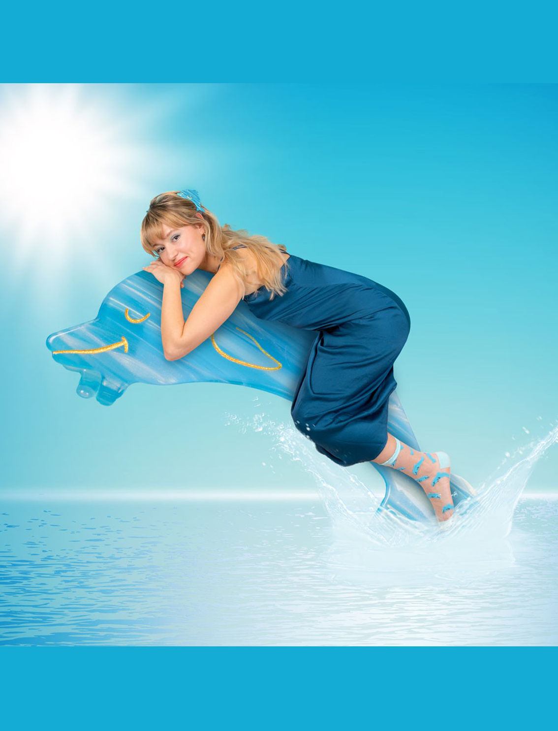 קליפס לשיער Dolphin