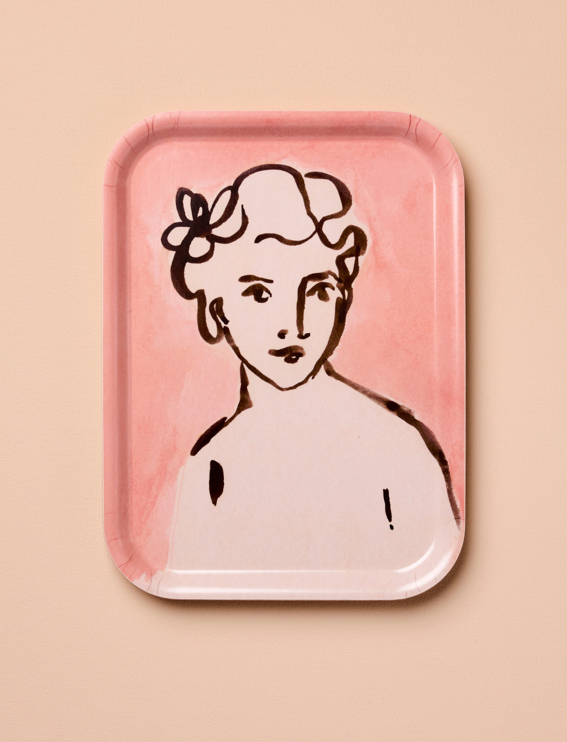 מגש עץ מלבני Divine Woman