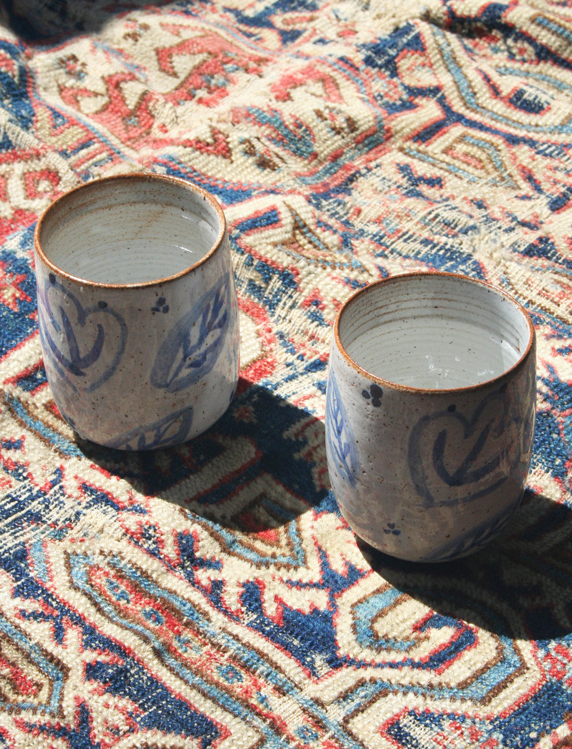 סט 2 כוסות גבוהות Shibori