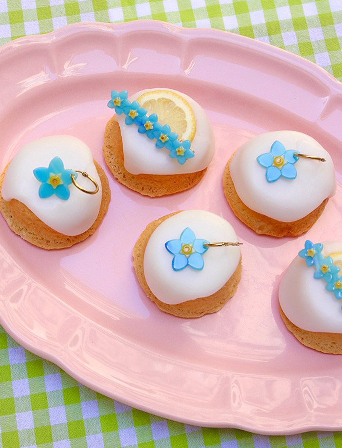 סיכה לשיער Forget me not