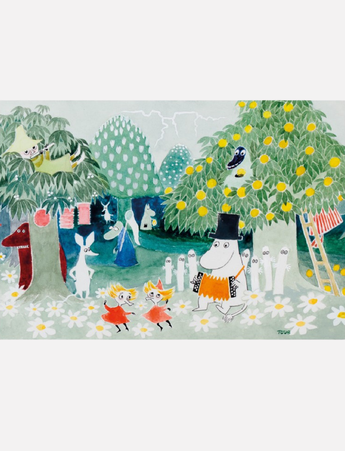 פאזל 1000 חלקים Finn Family Moomintroll