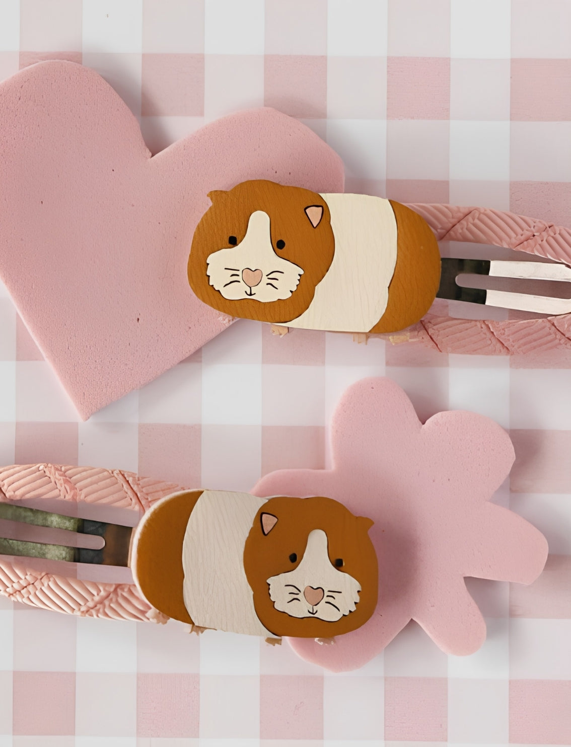 סט סיכות לשיער לילדות Guinea Pig
