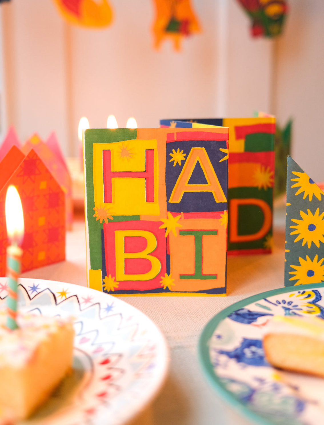 כרטיס ברכה קונצרטינה Happy Birthday